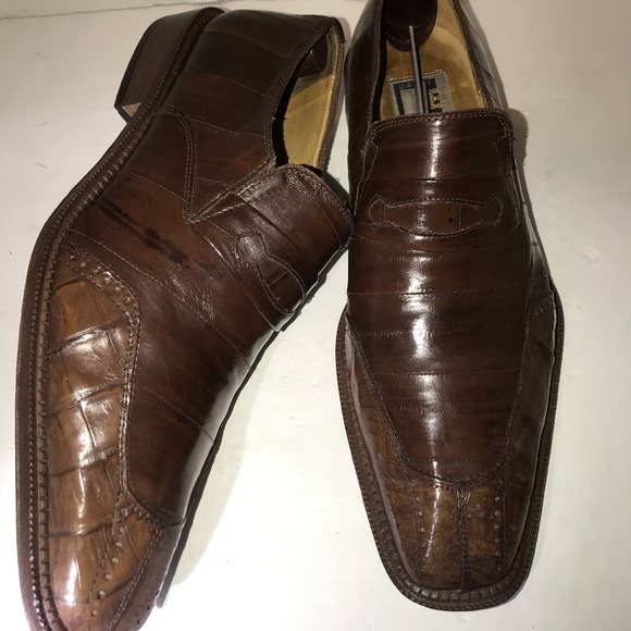 David Eden Brett Brown Handmade Genuine Crocodile main image 10